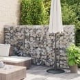 thumbnail image 1 of vidaXL Mur de Gabion avec Couvercles Acier Galvanisé 300x50x150 cm, 1 of 4