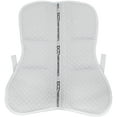 thumbnail image 3 of ECP Cotton Correction Contoured Half Saddle Pad - Memory Foam Pockets White, 3 of 5