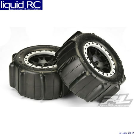 Pro-Line 10146-13 Sling Shot 4.3 Pro-Loc Sand Tires Mounted for (Best Tyres For Sand)
