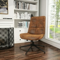 Homy Casa Recliner Chair Modern Home Theater Seating for Living Room Home Office Reading Nook, Suede Brown
