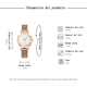thumbnail image 2 of Set de Reloj Malubero 5 Piezas Mujer Color Dorado, 2 of 3