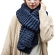 thumbnail image 1 of Qarigey Bufandas de moda para mujer, idea de regalo suave y cómoda, bufanda de invierno para mujer, bufanda cálida de invierno Accesorios de disfraces Azul oscuro, 1 of 6