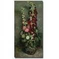 thumbnail image 2 of Trademark Fine Art "Vase of Hollyhocks 1886" Canvas Wall Art by Vincent van Gogh, 2 of 2