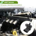 thumbnail image 2 of Unique Bargains Manifold Absolute Pressure MAP Sensor for Chery Tiggo 3x 2016 No.D4G15B3611015 1 Pc, 2 of 6