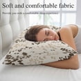 thumbnail image 5 of Brown Beige Botanical Throw Pillow Covers, Rustic Country Spring Floral Summer Leaf Soft Breathable Pillow Cases with Invisible Zipper, Small Pillowcases for Couch Bed Sofa Chair 16x24 Inches, 5 of 9