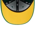 thumbnail image 5 of Men's New Era Green Athletics 2024 Clubhouse Low Profile 59FIFTY Fitted Hat, 5 of 6