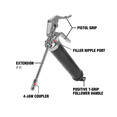 thumbnail image 3 of Legacy Manufacturing Workforce Pistol Grip Grease Gun with Straight Extension, 3 of 8