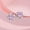 Pink diamond, variant on 925 Sterling Silver Chinese Style Flower Drop Earrings Gemstone Inlaid Electroplated Jewelry For Daily Wear Lux