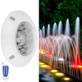 thumbnail image 4 of RGB Pool Light, Pool Lamp, Rainproof  Sealing Performance Wear-Resistant For Underwater Lighting Swimming Pools Public Fountains Garden Lighting, 4 of 8