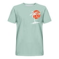 thumbnail image 3 of KIHOUT Men's Cotton Blend Short Sleeve Crew Neck Tees, Coconut Tree Graphic T-shirt Soft and Comfortable T-shirts for Men, Moisture Wicking, 3 of 5
