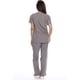 thumbnail image 5 of Conjuntos de uniforme médico para mujer Uniformes médicos de seis bolsillos (cuello en V con pantalón cargo), 5 of 5