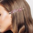 thumbnail image 2 of KAKOWELY Pinza para el pelo estilo pato con diamantes de imitación para mujer, estilo retro, accesorio de peluquería, 2 of 5