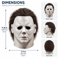 thumbnail image 3 of Halloween Michael Mask Adult for Men,Cosplay Myer Mask, 3 of 7
