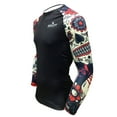 thumbnail image 3 of Gruff Combat Rash Guards Grappling MMA UFC Fighting Style Shirt, Fight Wear for Men and Women Long Sleeves, 3 of 6