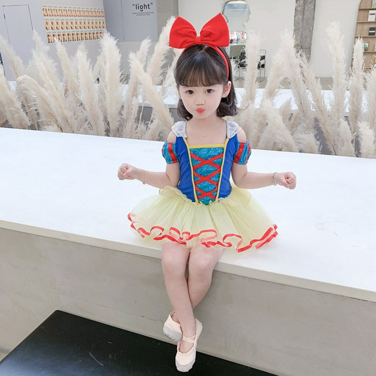 Phenas Ballet Leotards Frozen Tutu Dress for Toddler Girls Ballerina  Outfits Dance Costume Dancewear with Tulle Skirt