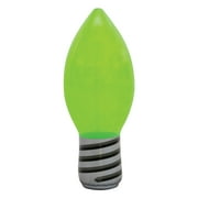 Holiday Time Blow Up Green Light Bulb, 3.3'