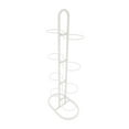 thumbnail image 4 of Siruishop 8 Layer Ball Rack Equipment Garage Ball Organizer for Soccer Football Indoor white, 4 of 8
