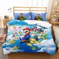 thumbnail image 1 of 3D Digital Printing Cartoon Mario Quilt Cover Bedding Three-Piece Set MLA3 220*240, 1 of 2