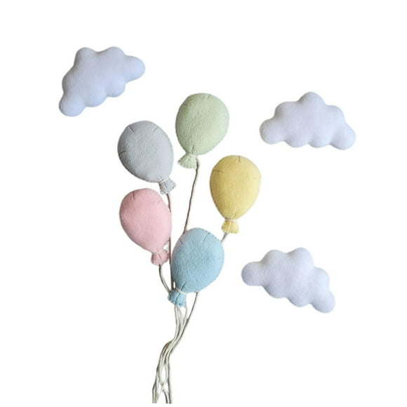 figatia 8 Pieces Newborn Photo Props 3 Clouds Breathable Photo Studio Posing Props