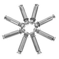 thumbnail image 5 of HOMEMAXS 8 Pcs Cement Screw Masonry 6.20X1.50X1.50CM Silver, 5 of 8