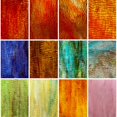 thumbnail image 1 of LITMIND 12 hojas de vidrieras, paquete variado de 4 x 6 pulgadas, mosaico de vidrio catedral, azulejos de vidrio para manualidades, colores surtidos y textura ondulada de agua mística (texturas transl, 1 of 5