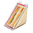 thumbnail image 1 of Triangle Sandwich Container Triangle Clear Plastic Sandwich Container with Lid To-Go Containers for Cheese 1Pcs, 1 of 7