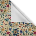 thumbnail image 4 of Ambesonne Oriental Floral Window Valance, East Floral Motif, 42" X 12", Blue Orange Multicolor, 4 of 4