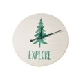 thumbnail image 1 of Brandtworks 24WHGN-EXP 24 Inch Explore Farmhouse Wall Clock 24'' x 24'', 1 of 2