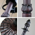 thumbnail image 5 of RADIANCE Goods Tiffany-Style Dark Bronze 2-Light Victorian Floor Lamp 18" Shade, 5 of 8