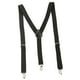 thumbnail image 2 of Tirantes para hombre jinwen Pantalones ajustables Tirantes para eventos formales de negocios Jeans negro, 2 of 8