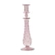 thumbnail image 1 of Sostenedor de Vela de Cristal Romántico Candelabro de Cristal de la Vendimia Hidropónico Florero Transparente Regalo Estilo Europeo Transparente Rosa, 1 of 5