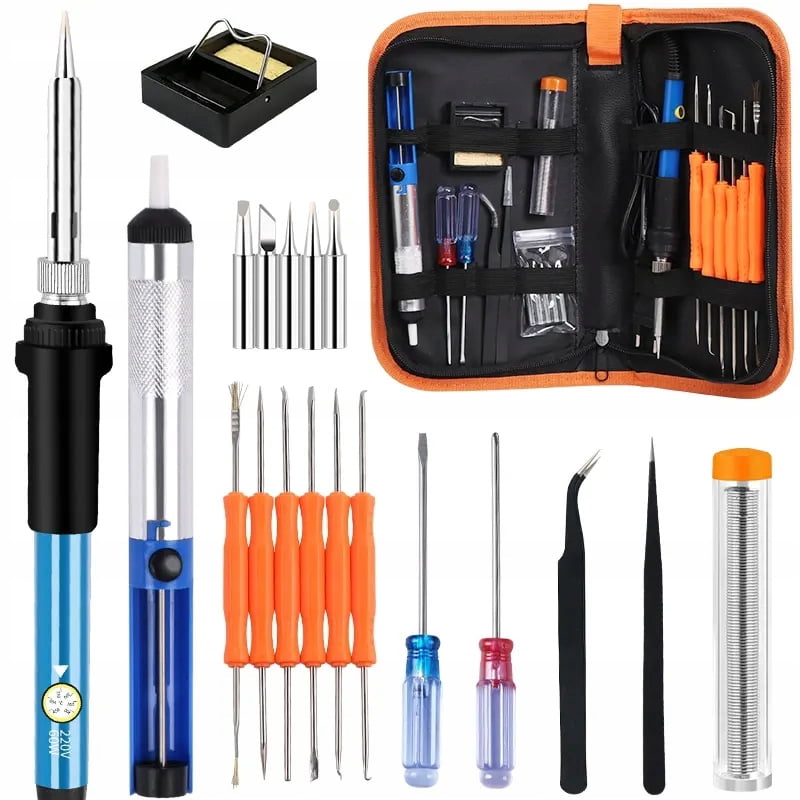 Constant temperature internal heating electric soldering iron 60w adjustable temperature electric soldering iron package
