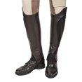thumbnail image 1 of Half Chaps TuffRider Derby de piel para mujer, talla XL, color moca, 1 of 3