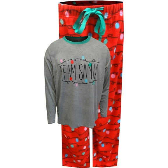 MJC Mens Team Santa Christmas Guys Pajama