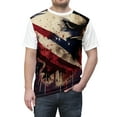 thumbnail image 7 of - "Stars and Stripes: A Patriotic American Illustration Tee" S-3XL, 7 of 7