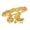 1pc, variant on 1/2Pcs Finger Ring Horse Head Money Design Women Ring 2026 Year of Horse Opening Adjustable Ring Jewelry Accessories