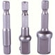 thumbnail image 5 of Un juego de 3 adaptadores de enchufe de vástago hexagonal, compatibles con brocas de impacto de 1/4 de pulgada, 3/8 de pulgada y 1/2 pulgada, enviados al azar., 5 of 5