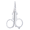 White, variant on Djiypn Stainless Steel Folding Scissors Travel, Small for Nail Clippers and Fishing, Lightweight Portable for Daily Use