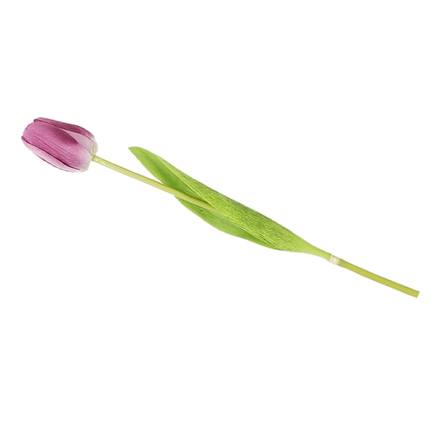 Flor de Tulipán Artificial de Tacto Real para decoración del Hogar y Boda, Centro de Mesa Floral de Imitación