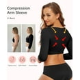 thumbnail image 3 of Vaslanda Upper Arm Shaper Post Surgical Slimmer Compression Sleeves Tops Shapewear for Women, 3 of 6