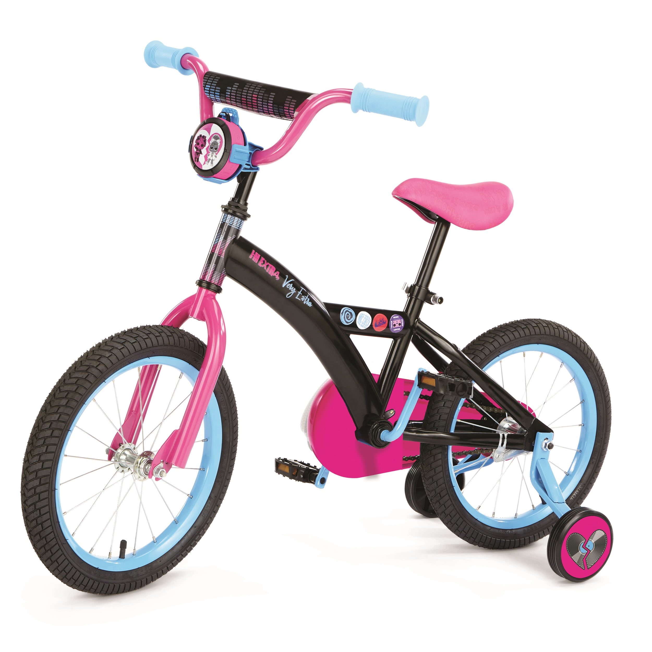 LOL Surprise kids bike pink single speed 16-inch wheel 