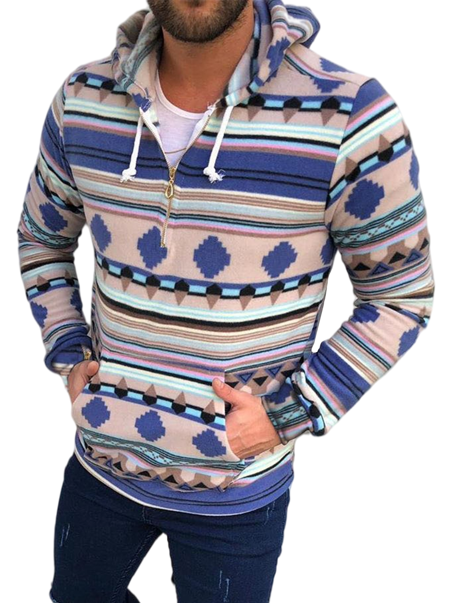 aztec mens sweatshirt