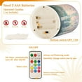 thumbnail image 5 of Yayeee Flameless Candles with Remote Flickering Battery Operated Multi Color Changing, Night Deer, 5 of 7