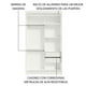 thumbnail image 5 of Ropero Closet Madesa Tokio 2 Puertas 1 Espejo Blanco 02, 5 of 11