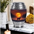 thumbnail image 7 of MUKTIVE Deer Cremation Urns for Adult Ashes Women - Large Burial Urns for Adult Male - Decorative Funeral Urn for Mother - Memorial Urn for Ashes for Men & Female - 10 Inch, 7 of 7