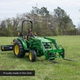 thumbnail image 2 of Titan Attachments USA Made Pallet Fork Frame Attachment Fits JD Tractors, 42in Fork Blades 4,000 LB Capacity, Receiver Hitch, Spear Sleeves, Headache Rack, 2 of 6