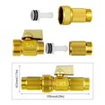 GoldCister Water Valve Shut Off Shutoff Connector Adapter For Outdoor