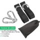 thumbnail image 4 of Nvzi Kit de correas para colgar columpios de árbol, soporta 2200 libras, 10 pies de largo extra largo ajustable con mosquetones de seguridad y bolsa de transporte para neumáticos, columpios y hamacas, 4 of 5