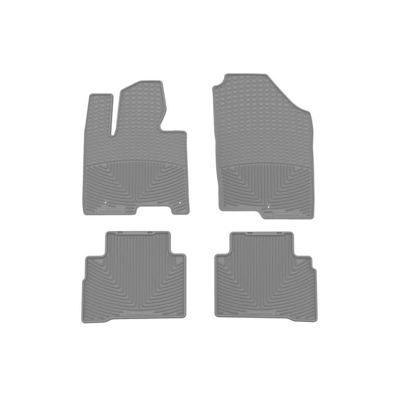 WeatherTech All-Weather Floor Mats compatible with 2022-2026 Hyundai Tucson - 1st & 2nd Row, Grey