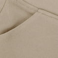 thumbnail image 7 of qolati Women's Dress Pants Casual High lastic Waisted Business Flare Trousers Stretchy Wide Leg Work Office Lounge Pants, 7 of 7